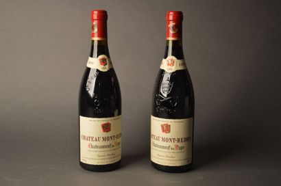 null 2 B CHATEAUNEUF DU PAPE Rouge Château Mont Redon 1998