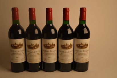 null 5 B CHÂTEAU AUSONE (B.G; 3 e.t. légères) GCC1A St Emilion 1986