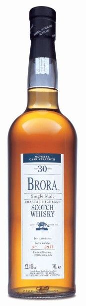 null 1 B WHISKY Brora 30 ans - First release. Ecosse. 1972, Embouteillé en 2002 -...