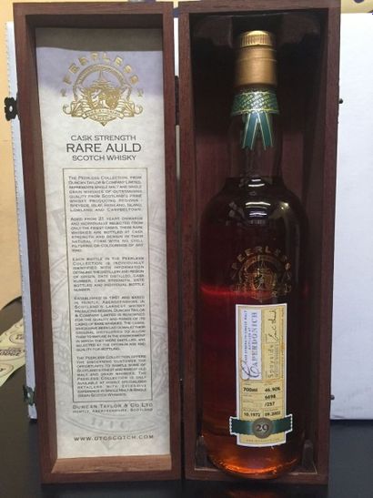 null 1 B WHISKY Caperdonich 29 ans - Duncan Taylor Peerless. Ecosse. 1972, Embouteillé...