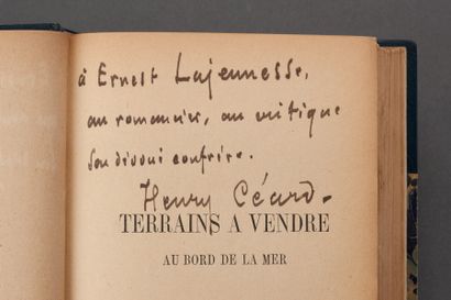 null [LITTERATURE] - CEARD Henri. Terrains à vendre au bord de la mer.
Paris, Charpentier,...