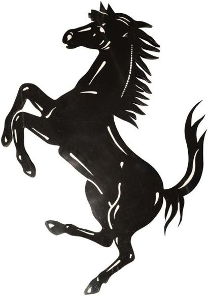 null FERRARI Emblème de la marque
Cheval cabré ou Cavalino Rampante en métal peint
Excellent...