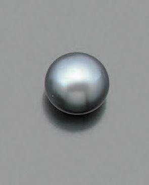 null Perle fine grise, forme bouton.

Pb.:0.52gr - 8.05grains

Diam: 7.8 x 5.8 mm...
