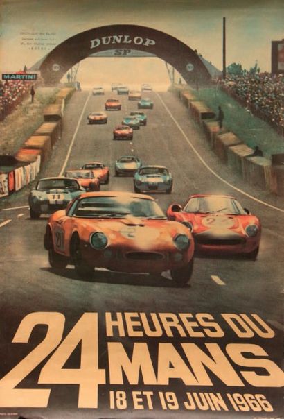 null 24 Heures du Mans 1966
Affiche
Impression et réalisation Imp. Thivillier
Photo...