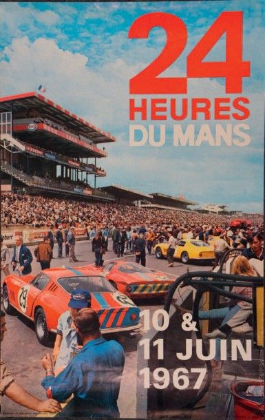 null 24 Heures du Mans 1967
Affiche
Impression et réalisation Imp. Oberthur
Photo...
