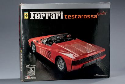POCHER RIVAROSSI Maquette de Ferrari Testarossa Spider
Echelle 1/8ème
Neuve en b...