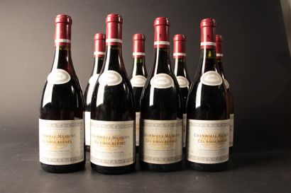 null 9 B CHAMBOLLE MUSIGNY LES AMOUREUSES (1er Cru) 2 e.l.a; 1 accroc clm; 1 clm.a.
J.F....