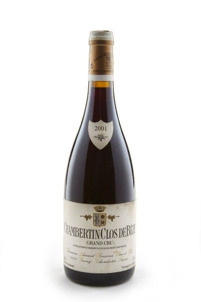 null 1 B CHAMBERTIN CLOS DE BEZE (Grand Cru) e.t.h. à e.l.a; 1 accroc sommet capsule...