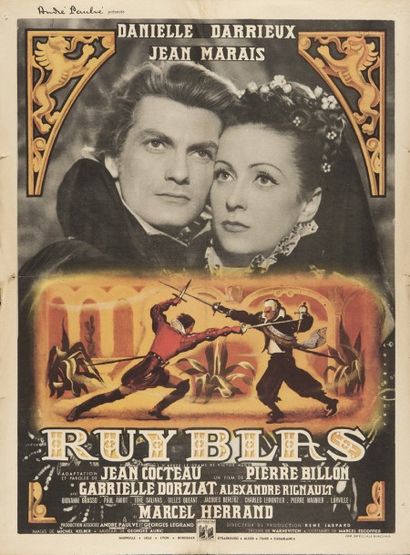 null Ruy Blas (Pierre Billon, 1947)
Drame historique d'après V. Hugo, avec Jean Marais...