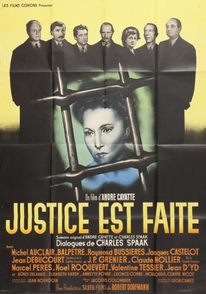 null Justice est faite (André Cayatte, 1950)
Drame, avec Noël Roquevert, Valentine...