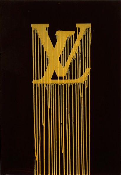 ZEVS (NE EN 1977) LV
Acrylique sur tôle, signée et datée
65 x 46 cm