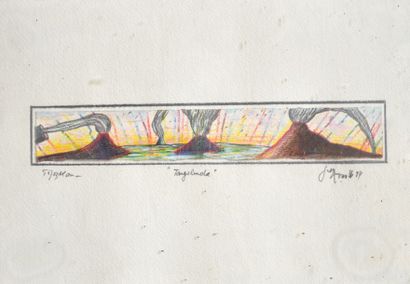 null Guy ROUSSILLE (1944)

Les volcans

Technique mixte sur papier, signée et datée...