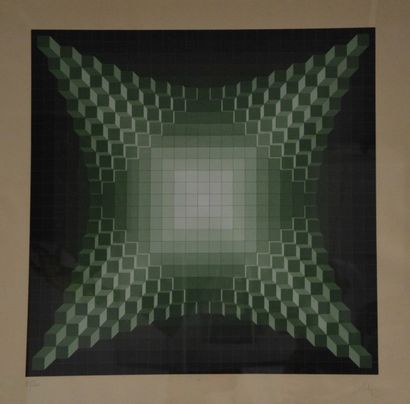 null YVARAL (1934-2002) (Jean-Pierre VASARELY )

Structure cristalline V.O

Sérigraphie...