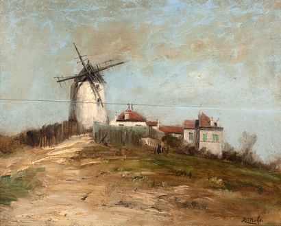 Robert Charles G. MOLS (1848-1903) 
Paysage...