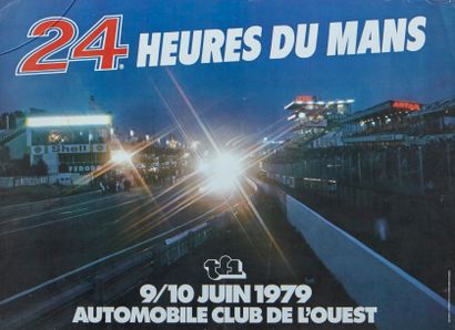 24 Heures du Mans 1979 Affiche originale...