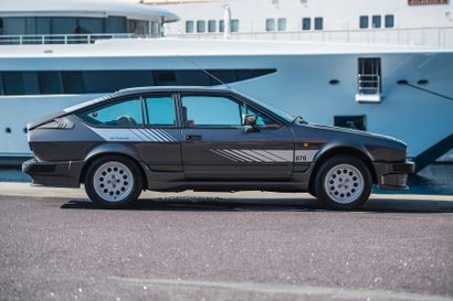 1983 - ALFA ROMEO Le coupé Alfetta, qui reprend la prestigieuse appellation d'une...