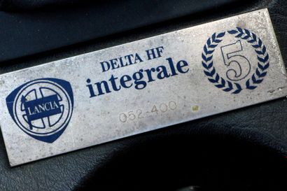 1992 - LANCIA DELTA Livrée neuve à Naples par le concessionnaire Lancia Autoleader,...