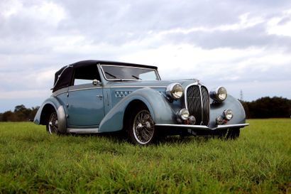 1938 - DELAHAYE 135 MS CABRIOLET Le nom de Delahaye a résonné comme un synonyme de...