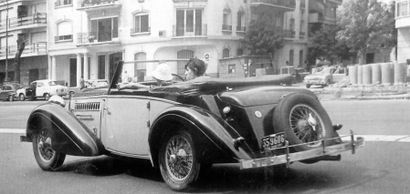 1938 - DELAHAYE 135 MS CABRIOLET Le nom de Delahaye a résonné comme un synonyme de...
