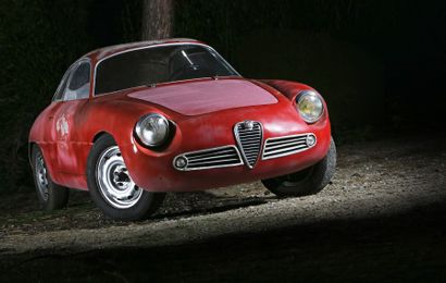 1961 - ALFA ROMEO GIULIETTA 1300 SZ Tout l'intérêt de cette rare Alfa Romeo Giulietta...