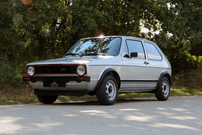 1977 - VOLKSWAGEN GOLF GTi 1600 MkI Ce très bel exemplaire de la légendaire Volkswagen...