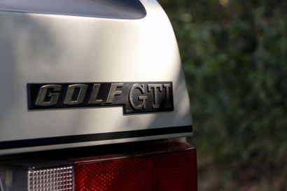 1977 - VOLKSWAGEN GOLF GTi 1600 MkI Ce très bel exemplaire de la légendaire Volkswagen...