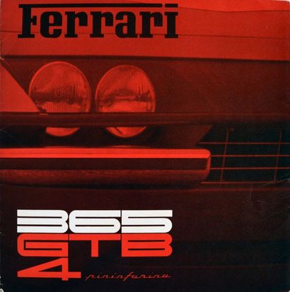 null Ferrari 365 GTB/4 "Daytona"
Lot de 2 fascicules de présentation du modèle
L'un...