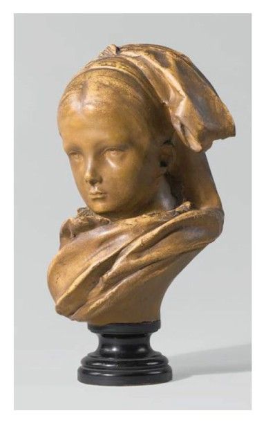 Auguste RODIN (1840-1917) Orpheline alsacienne, version à tête penchée
Epreuve en...
