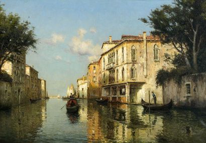 Georges-Noël BOUVARD (1912-1977) Venise
Huile sur toile, signée en bas à droite
65...