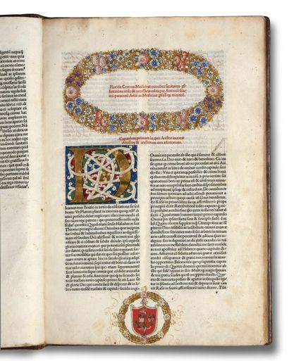 [Incunable] GAZIO (Antonio 1449-1528) Corona Florida Medicimae sive De conservatione...