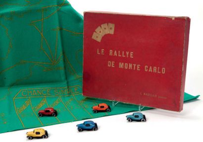 null Le Rallye de Monte Carlo avec cinq «Coach ROSALIE» en celluloïd L.
MAUCLAIR...