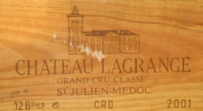 null 12 B CHÂTEAU LAGRANGE (Caisse Bois) GCC3 St Julien 2001 