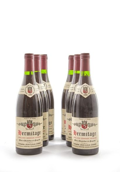 6 B HERMITAGE Rouge (e.l.s.) Jean Louis Chave...