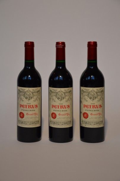 null 3 B PETRUS (1 e.t. légères) Pomerol 1988 