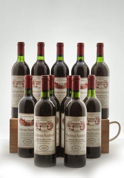 null 7 B CHÂTEAU SOUTARD (2 T.L.B; 1 H.E.+) GCC St Emilion 1983 4 B CHÂTEAU SOUTARD...