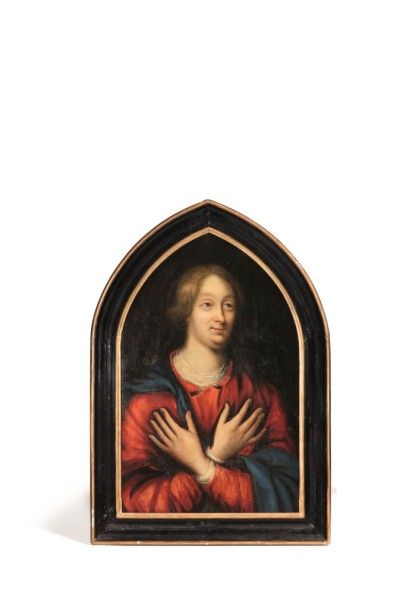 null Ecole du XVIIe siècle

Portrait d’homme de qualité

Huile sur toile

75 x 48...