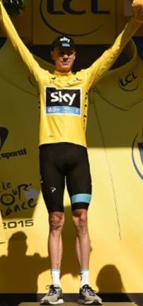 null Le maillot jaune signé du vainqueur du Tour de France 2016, Christopher Fro...