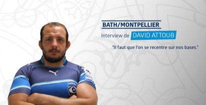 null 1 Maillot de joueur de Rugby dédicacé par David Attoub, joueur international...