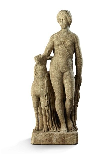 null Art romain, Gaule - Ier-IIIè siècle ap. J.-C
Rare représentation de la Déesse...