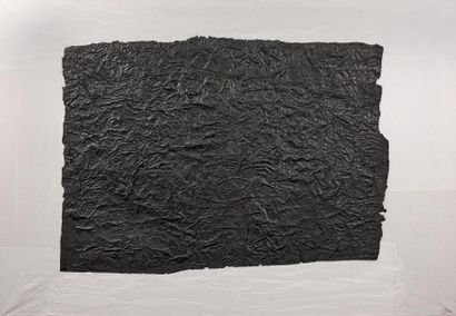 YANG JIECHANG 杨诘苍 (1956) 100 layers of ink, 1990-1991
Encre sur papier marouflé sur...