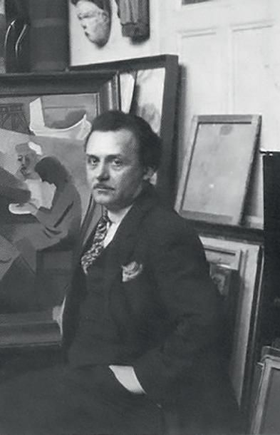 André LHOTE (1885-1962) 
* La Cadière d'Azur, 1953
Huile sur toile, signée en bas...