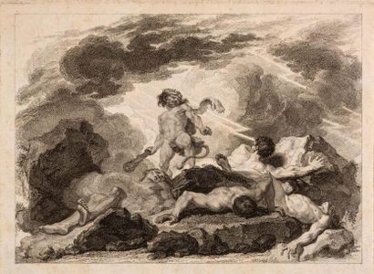 Augustin de SAINT AUBIN (1736-1807) Hercule sur des rochers
Vignette pour «Essai»...