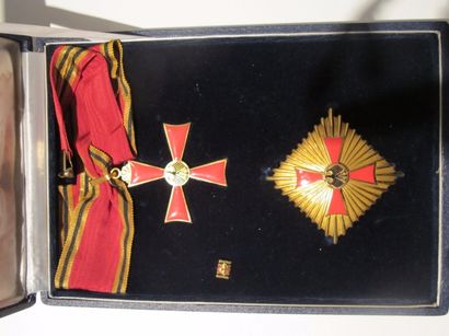 null Allemagne Ordre du Mérite allemand. Ensemble de Grand Officier. Croix et plaque....