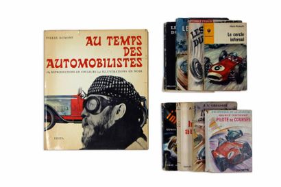 null Littérature automobile
Lot de 8 livres en langue française
-Pilote de course,...