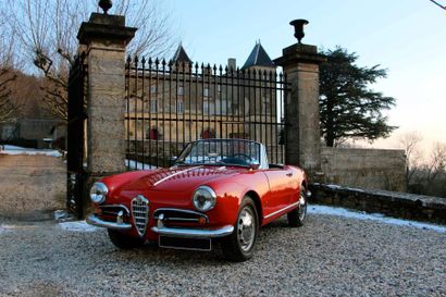 1962 - ALFA ROMEO GIULIETTA SPIDER 1300 Un chef-d'oeuvre du design Italien
Une voiture...
