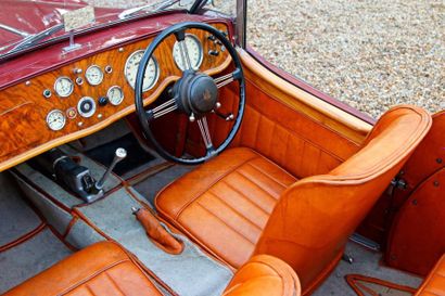 1950 - LEA-FRANCIS 2.5 SPORTS TOURER Elégant, rare et puissant roadster britannique...