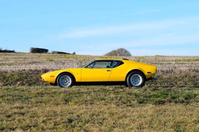 1973 - DE TOMASO PANTERA Belle présentation
Mécanique musclée de 430 ch
Deux propriétaires...