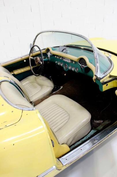 1954 - CHEVROLET CORVETTE C1 Un exemplaire très rare de la première génération de...