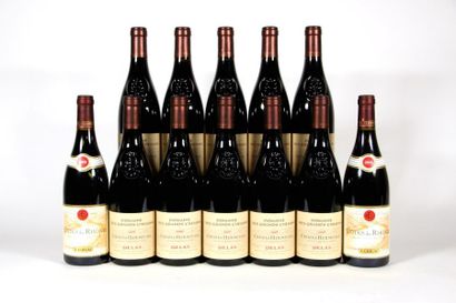 null 10 B CROZES HERMITAGE DOMAINE DES GRANDS CHEMINS Rouge Delas 2003 2B COTES DU...