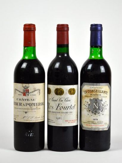 null 1 B CHÂTEAU LA CONSEILLANTE (H.E.+; e.t; c.a. sommet) Pomerol 19791 B CHÂTEAU...